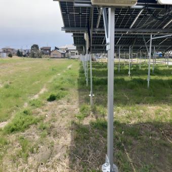 System montażu słonecznego na terenach rolniczych o mocy 346 kW